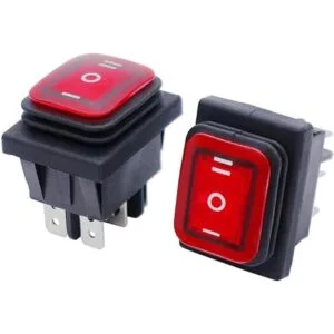 Twidec Interruptor basculante de CC impermeable de 12 V_1