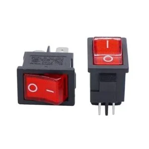 Twidec Interruptor basculante de corriente alterna 6A125V_2