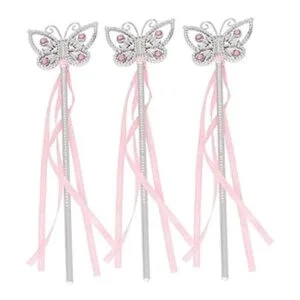 Tvoip 5 piezas de 13.0 in de mariposa princesa hada varita_3