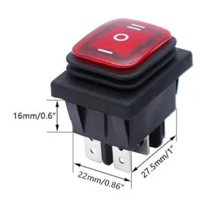 Twidec Interruptor basculante de CC impermeable de 12 V_5