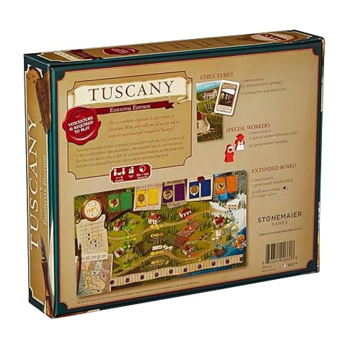 Tuscany Essential Edition Juego de mesa_2