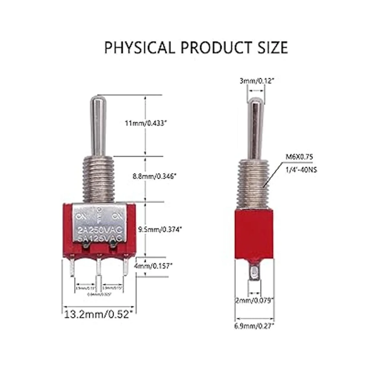 Twidec 6 piezas mini interruptor de palanca momentáneo_3