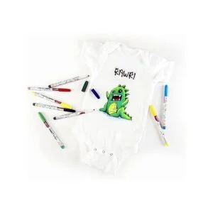 Tulip Marcadores permanentes de tela no tóxica paquete de_5