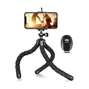 Trípode de teléfono mini flexible ajustable para teléfono_1