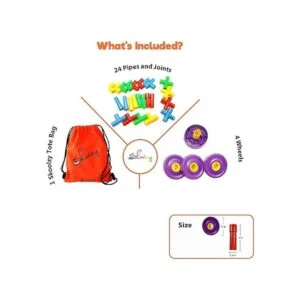 Tubos y juegos de construcción para niños juego de 30_3