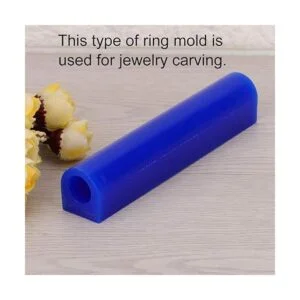 Tubo de anillo de cera tallada para hacer anillos molde