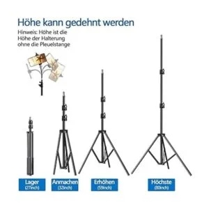 Trípode para iPhone Pixel de 80 pulgadas soporte de_4