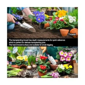 Tudoccy Juego de herramientas de jardín de 83 piezas