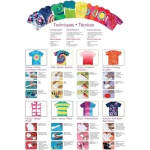 Tulipo de un solo paso Tie Dye paquete para fiesta_3