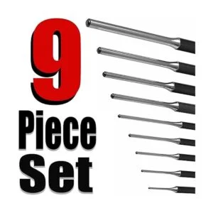 TuffMan Tools juego de 9 piezas punzones de pasador_6