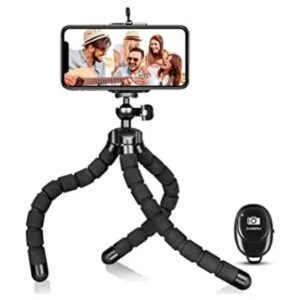 Trípode de teléfono trípode flexible y trípode ajustable_1