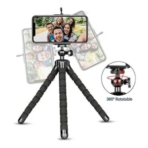 Trípode de teléfono trípode flexible y trípode ajustable_5
