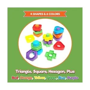 Tuercas y pernos gigantes para niños pequeños juego_4