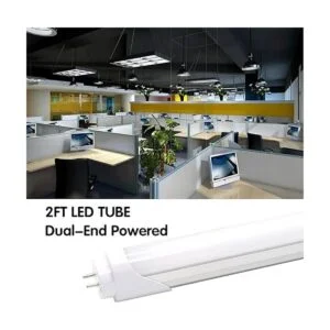 Tubo de luz LED T8 T10 T12 de 2 pies repuesto LED de 8 W_2