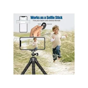 Trípode de teléfono mini flexible ajustable para teléfono_2