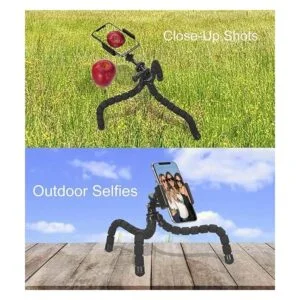 Trípode para teléfono trípode flexible ajuste de ángulo_3