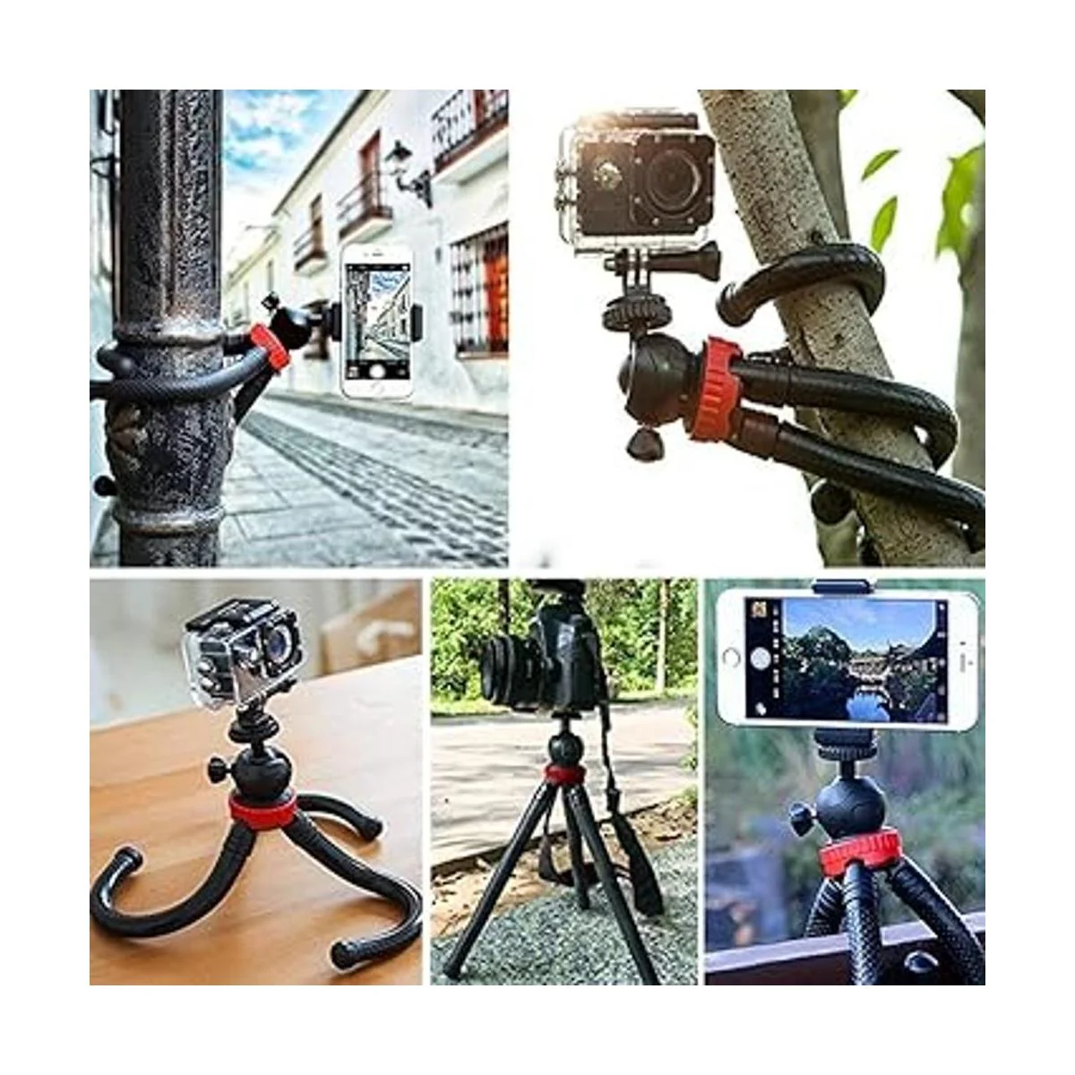 Trípode flexible de 11.8 in para grabadora de zoom H6 H5_2