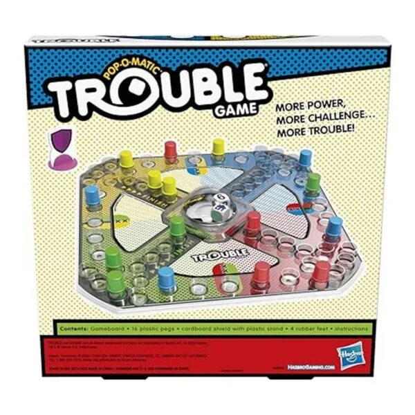 Trouble Juego de mesa incluye escudo y dado de regalo_3