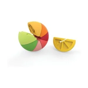 TrueZoo Juego de 8 identificadores de vasos de vidrio con