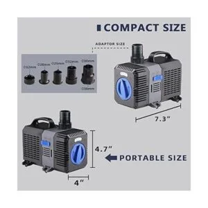 Trupow Flow Bomba de filtro sumergible eléctrica en línea