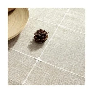 TruDelve Mantel de lino de algodón resistente para mesas