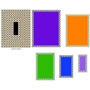 Troqueles de corte de marco rectangular con costuras_4