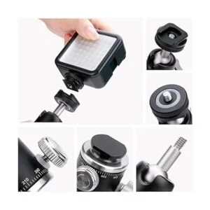 Trípode de cámara Mini soporte de cabeza de bola con_6