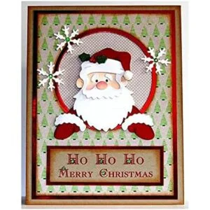 Troqueles de corte de metal de Papá Noel de Navidad