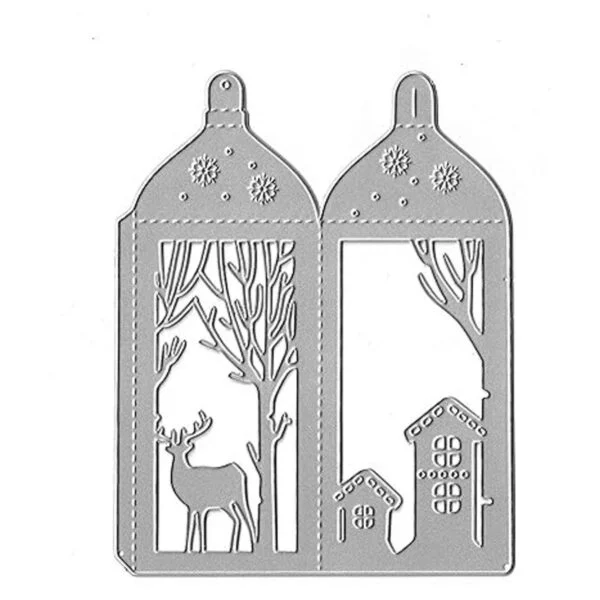 Troqueles de metal con diseño de Papá Noel diseño de_2