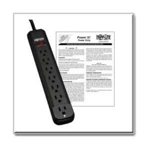 Tripp Lite Tira de Alimentación para Hogar y Oficina de 7_4