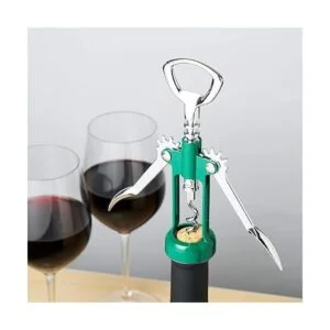 True Soar Sacacorchos con alas gusano autocentrante_3