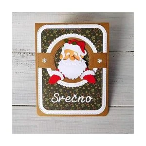Troqueles de corte de metal de Papá Noel de Navidad