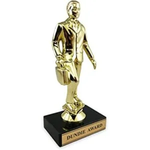 Trofeo de premio Dundie la mercancía de la serie The_1