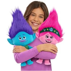 Trolls World Tour Poppy Branch Friendship Paquete de 2