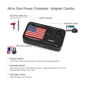 TryAce Convertidor de voltaje exclusivo de 2200 W y_3