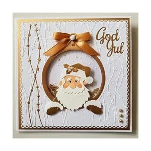 Troqueles de corte de metal de Papá Noel de Navidad