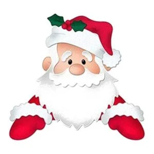 Troqueles de corte de metal de Papá Noel de Navidad