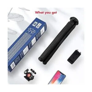 Trípode de teléfono trípode flexible para iPhone con clip_6