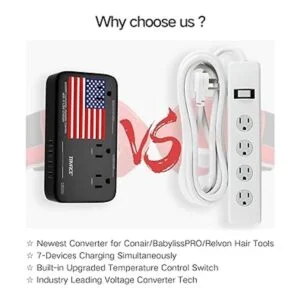 TryAce Convertidor de voltaje exclusivo de 2200 W y_2