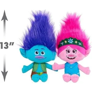 Trolls World Tour Poppy Branch Friendship Paquete de 2