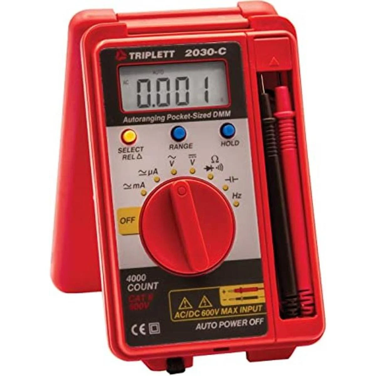 Triplett 2030C. Multímetro digital de bolsillo con varilla_1