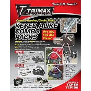 Trimax TCP100 juego combinado de candado_3