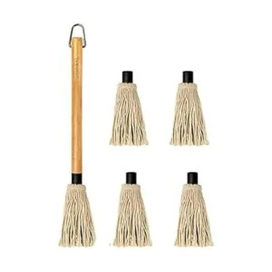 Trapeador de madera para asar a la parrilla de 18 pulgadas_2