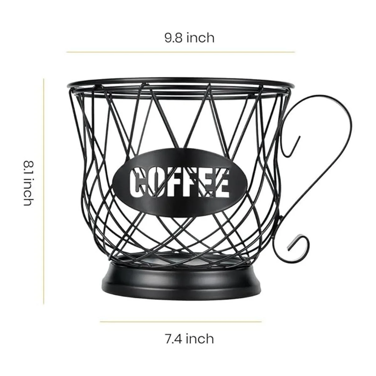 TreeLen Soporte para cápsulas de café organizador de