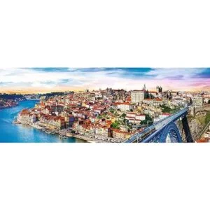 Trefl Rompecabezas panorámico rojo de 500 piezas Porto_2