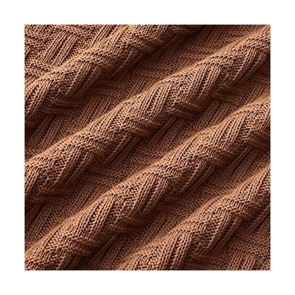 Treely Manta de punto de algodón 100