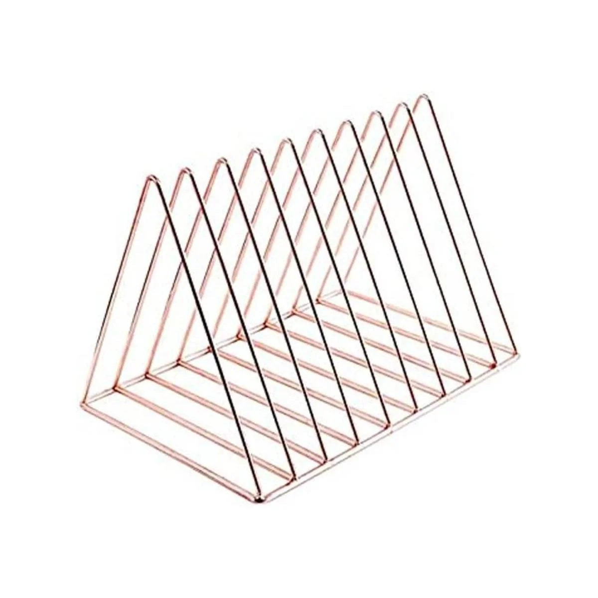 Triangle File Folder Racks and Magazine Holder10 Section_1