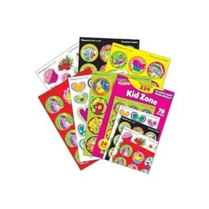 Trend Enterprises Kid Zone Paquete variado de calcomanías_2