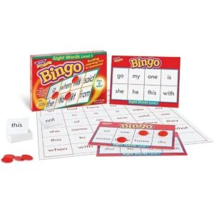 Trend Juego de bingo para jóvenes aprendices palabras_3