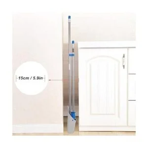 TreeLen Juego de escoba y recogedor de polvo de mango